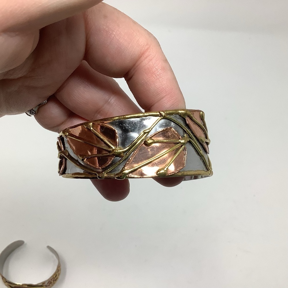 Three Boho Cuff Bracelets - image 8